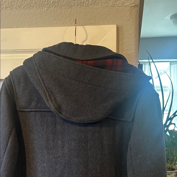 Rare Vintage 60s Men's Boiled Wool Navy Toggle Joseph Horne Coat - Picture 6 of 8